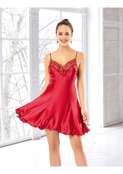Bayan Gecelik 2968 - Bordo - S