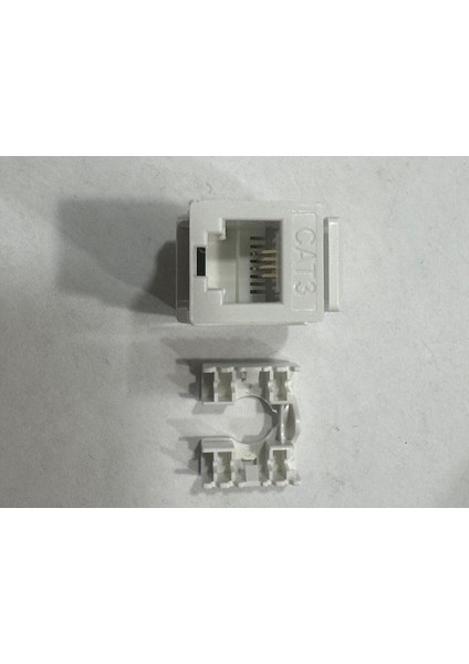 RJ11 Keystone Jack Cat3 Priz Jack Telefon Duvar Priz Jack fırsatları