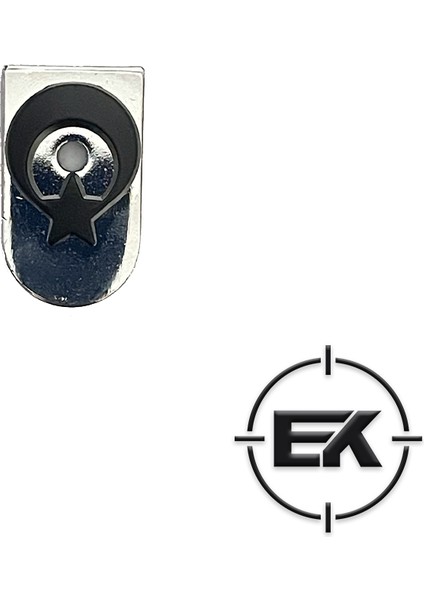 Şarjör Altı Metal Bayraklı Kapak - Sarsılmaz Kılınç 2000 Light Mega P8L-S