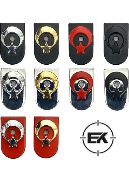 Şarjör Altı Metal Bayraklı Kapak - Sarsılmaz Kılınç 2000 Light Mega P8L-S fırsatları