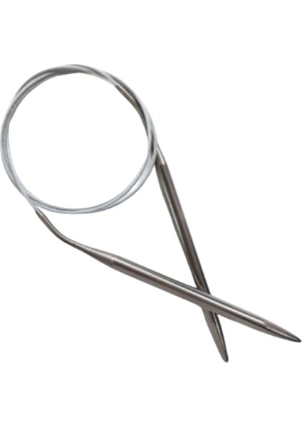Misinalı Çelik Şiş 7 Numara 60 cm