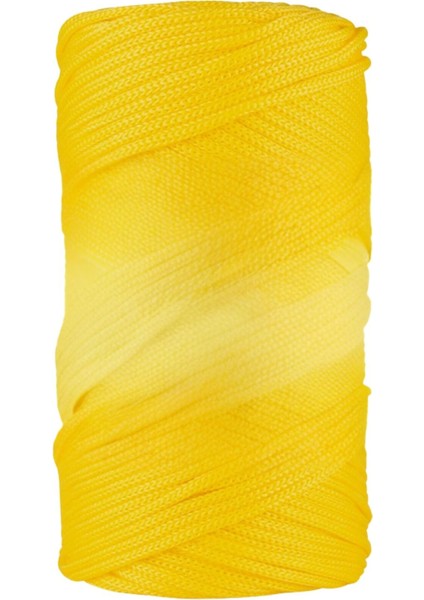 Makrome İpi 3mm Polyester Canlı Sarı