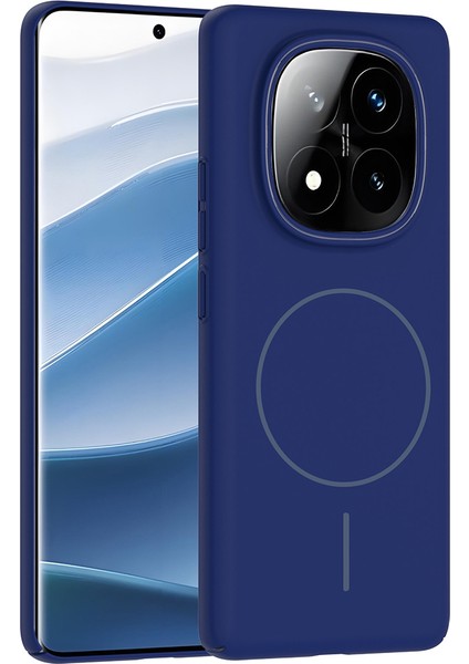 Xiaomi Redmi Note 14 Pro Plus Kılıf Magsafe Şarj Özellikli Zore Ruby Silikon Kapak