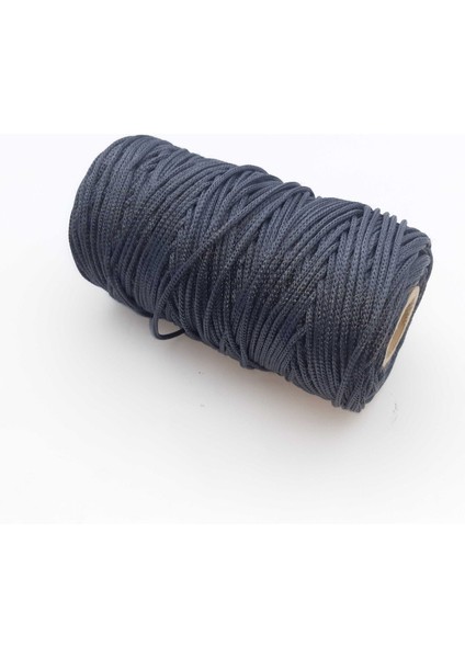 Makrome İpi 3mm Polyester Füme