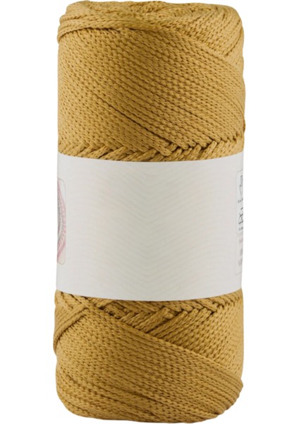 Makrome İpi 3mm Polyester Hardal