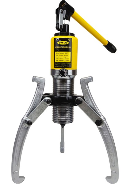 20 Ton 3 Ayaklı Hidrolik Çektirme – Sanayi Tipi Profesyonel Model