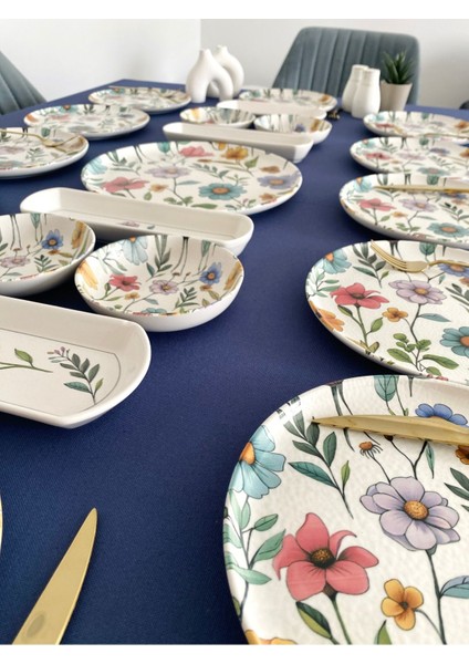Flora Model 12 Kişilik 21 Parça Kahvaltı Takımı