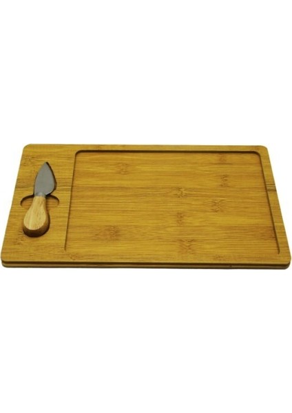 Bambu Ahşap Peynir ve Sunum Tabağı