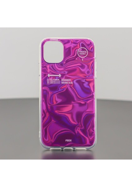 Iphone 15 Pro Uyumlu Feex Designer Powerful Magnet Lüks Silikon Kılıf