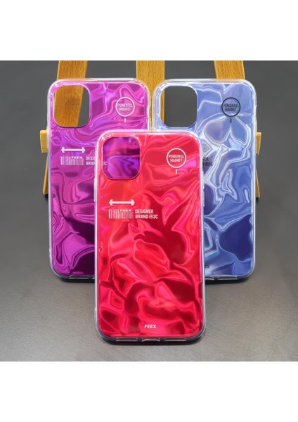 Iphone 13/14 Uyumlu Feex Designer Powerful Magnet Lüks Silikon Kılıf fiyatları