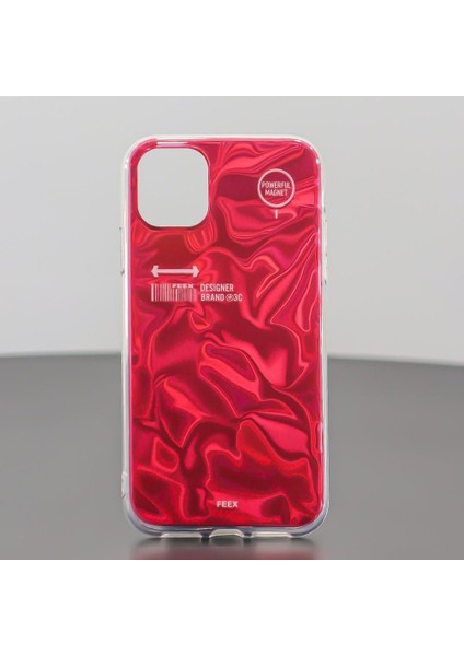 Iphone 14/15 Plus Uyumlu Feex Designer Powerful Magnet Lüks Silikon Kılıf