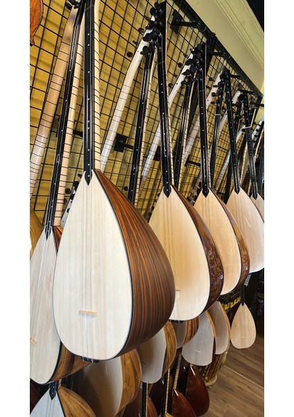 Kısa Sap Saz Bağlama-Uzun Sap Saz Bağlama Profesyonel Saz Bağlama