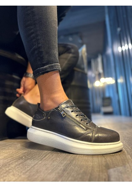 Sun&north Knack Yüksek Taban Günlük Ayakkabı 555 Parlak Gri modelleri