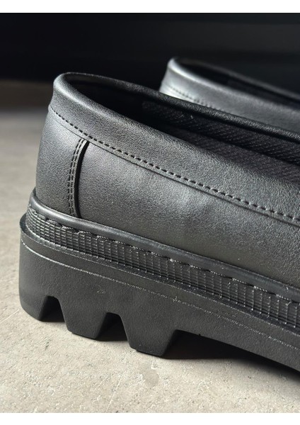 Sun&north Knack Yüksek Taban Klasik Ayakkabı 779 Siyah (Siyah Taban) modelleri