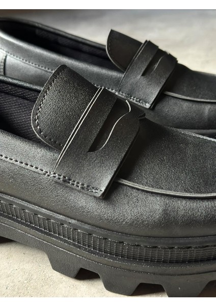 Sun&north Knack Yüksek Taban Klasik Ayakkabı 779 Siyah (Siyah Taban) fırsatları