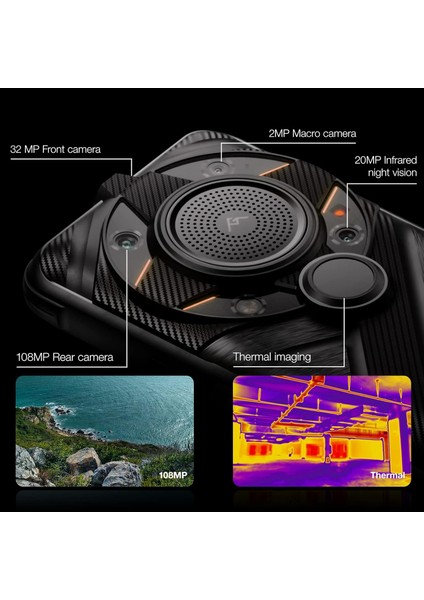 G2 GUARDIAN RUGGED PHONE TERMAL KAMERALI