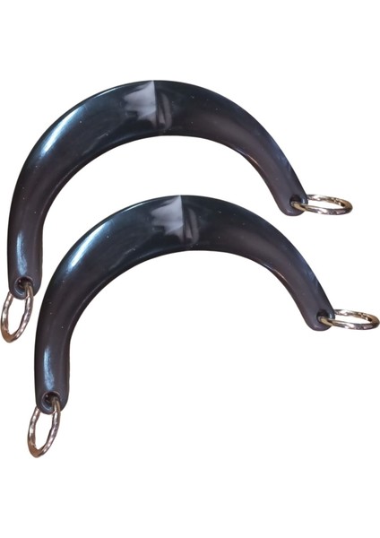 Çanta Sapı Ay Model Siyah 17 cm