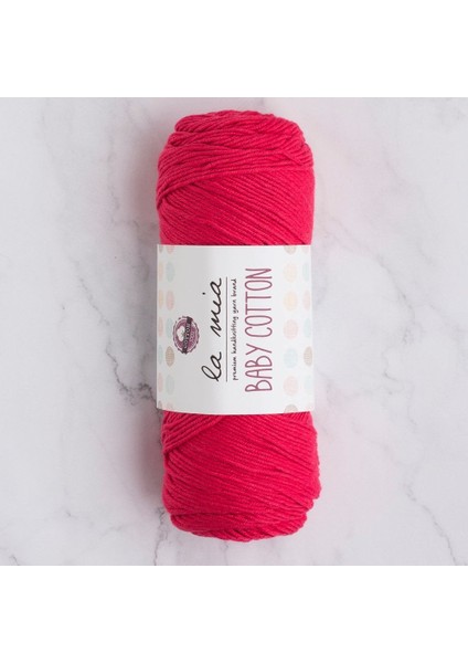 La Mia Baby Cotton Fuşya El Örgü İpi - L030 - 33630