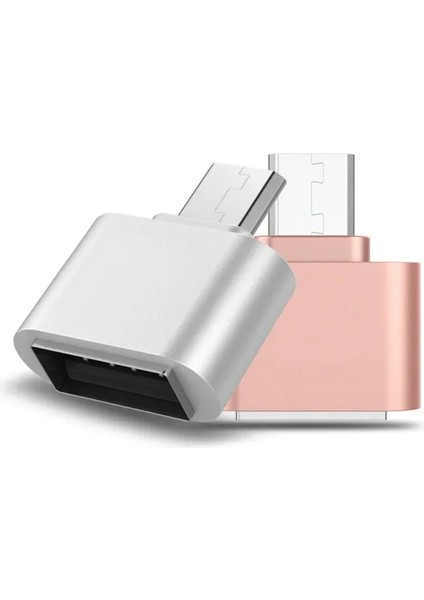 Mini Mikro Otg USB Dönüştürücü 3 Adet