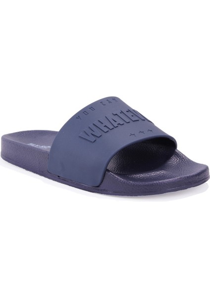 S263075 Lacivert Günlük Ortopedik Erkek Spor Terlik