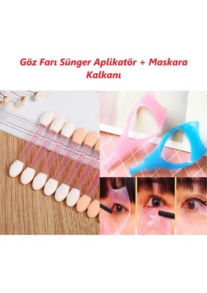 Göz Farı Makyaj Aplikatörü ve Maskara Kalkanı Makyaj Aplikatörleri fiyatları
