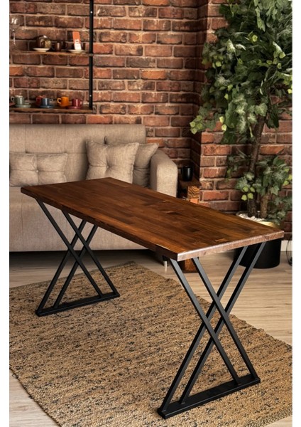 Metal Masa Yemek Masası Çalışma Masası Ayağı 2 Adet Ayak 72 cm Mobilya Ayağı