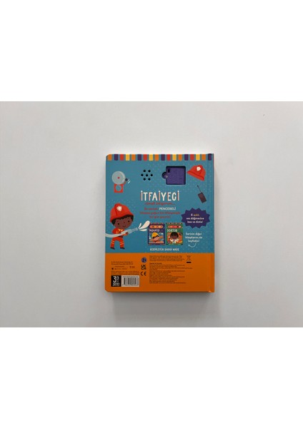 Işıklı ve Sesli Pencereli Kitabım - İtfaiyeci Olmak İstiyorum fırsatları