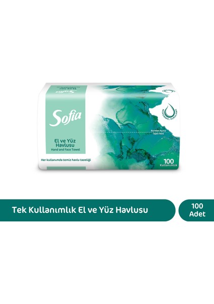 El ve Yüz Havlusu 100'lü