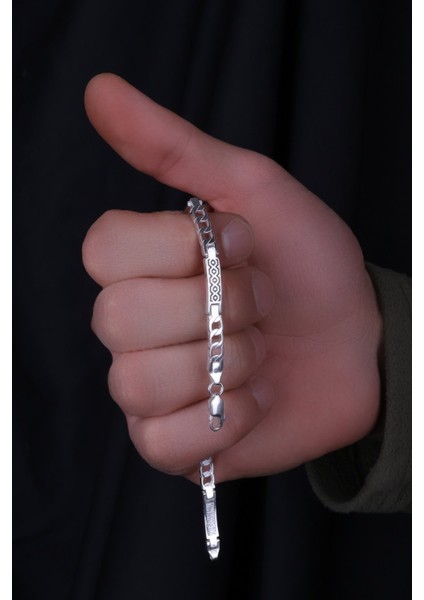 925 Ayar Gümüş Rolex Zincir Model Erkek Bileklik fiyatları
