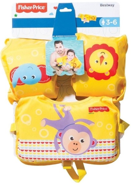 Fisher Price Kolluk & Köpük Can Yeleği Bestway Yelek - 93522