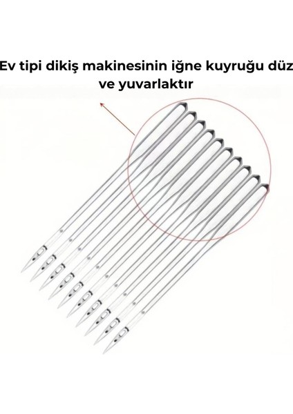 Stinger Ev Tipi Dikiş Makinesi Iğnesi - Singer Zetina Janome Ptaff Bernina Uyumlu 20 Adet indirimleri