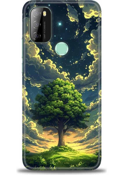 P13 Blue Max 128GB Ile Uyumlu Hd Baskılı Silikon Kılıf / Reeder1 - 2718