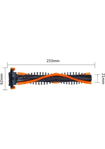 Philips Speedpro Max FC6822/01-FC6822/01R1-FC6823/01-FC6823/01R1 Uyumlu Elektrikli Süpürge Yedek Rulo Fırça - 1 Adet