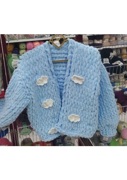 Puffy Bayan Hırkası Bulut Detayli modelleri