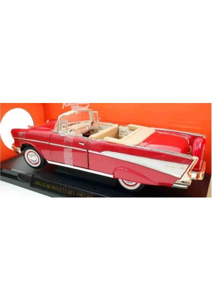 Dianomi Lucky Diecast 1:18 ölçek 1957 Chevrolet Bwlair / Convertible// Diecast Metal Model modelleri