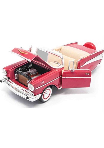 Dianomi Lucky Diecast 1:18 ölçek 1957 Chevrolet Bwlair / Convertible// Diecast Metal Model fırsatları