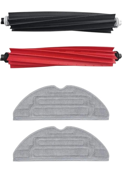 Roborock S8, S8+ ( Plus ), S8 Pro Ultra Robot Süpürge Uyumlu 4'lü - Yedek Parça Seti