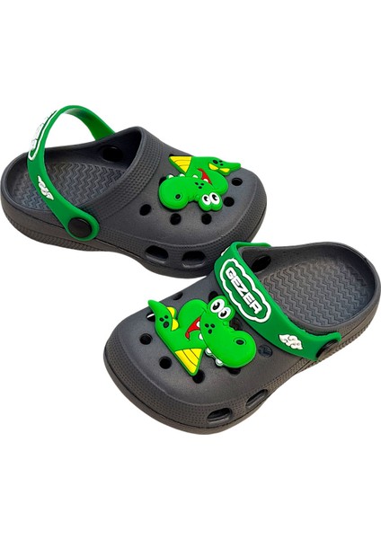 Önü Kapalı Çocuk Crocss Model Günlük Ev Okul Havuz Sandalet Terlik