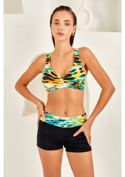 Lapıeno 4239 Şortlu Fra Bikini Takım