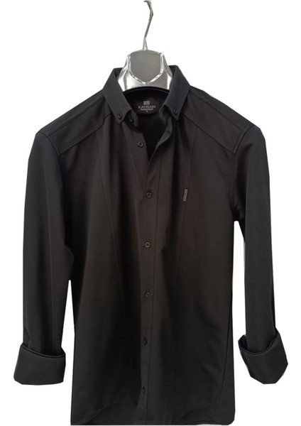 Kayran Uzun Kol Slim Fit Erkek Gömlek