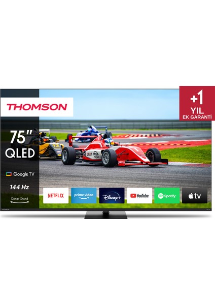 75QG7C14 75" 190 Ekran Uydu Alıcılı 4K Ultra HD Google QLED Pro TV