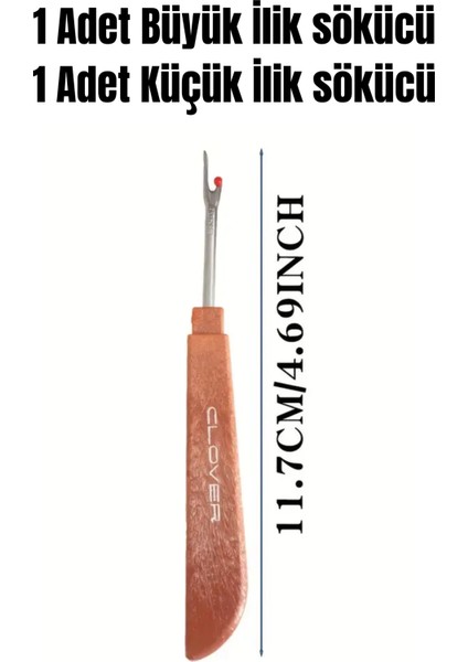 Iplik Sökücü Ilik Açıcı 1 Ad Büyük 1 Ad Küçük Boy modelleri