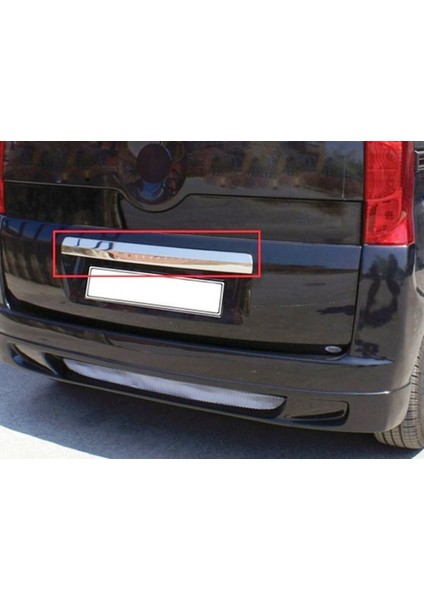 Peugeot Bipper 2008 ve Üzeri Krom Bagaj Çıtası P.çelik