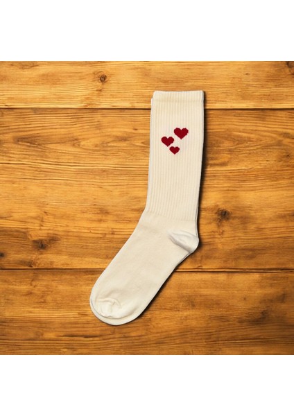 OMSKalpli Love Çorap 2li Set