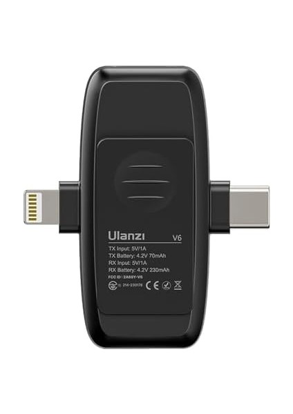 V6 3in1 Wireless Microphone