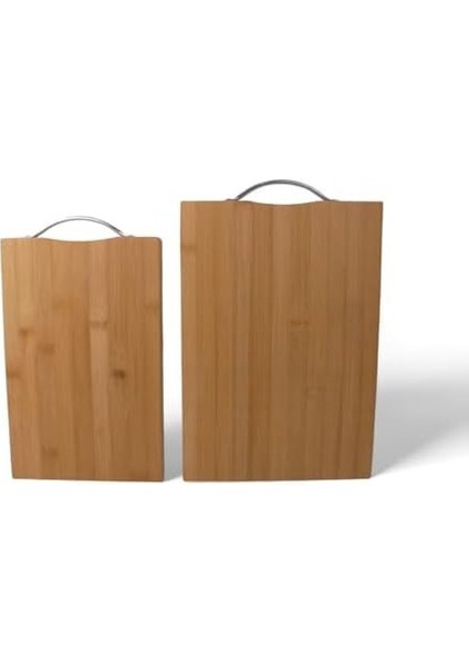 2 Boy Bambu Kesme Tahtası Seti, Bambu Kesim Tahtası, Bambu Et Tahtası | Pratik ve Dayanıklı 2 Boy Bambu Kesme Tahtası Seti Mutfakta Kesme IşleMlerini Kolaylaştırın!