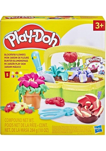 G0492 Play-Doh Renkli Çiçekler Botanik Oyun Seti +3 Yaş