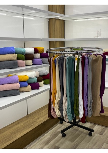 Bambu Kareli Kumaş Esnek Lastikli Sandalye Kılıfı Örtüsü Likralı 6 Adet Koyu Kahve