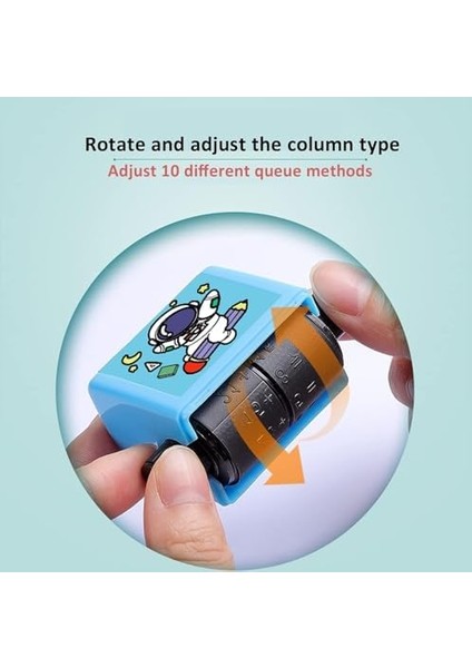 Matematik Işlem Rulosu Öğretim Damgası, Rulo Çıkarma Öğretme Damgası, Matematik Öğretim Damgası, Okul Öncesi (Çıkarma)