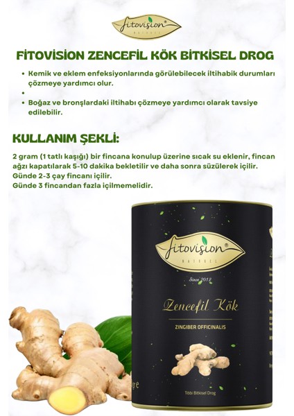 Zencefil Bitkisel Drog